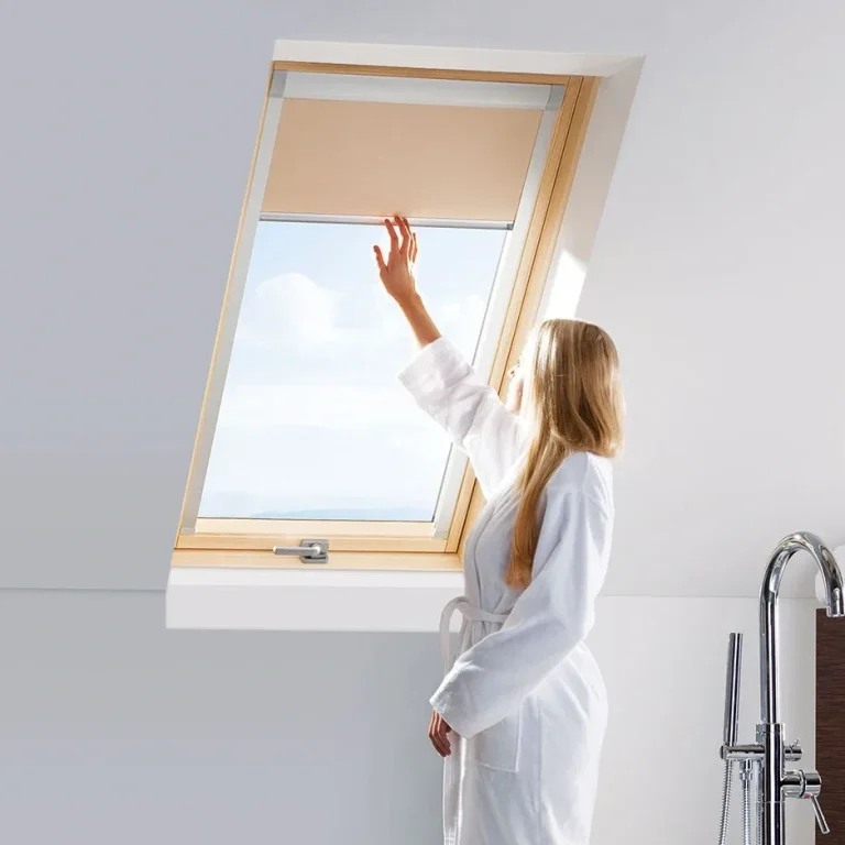 Winstar dakraam met rolgordijn