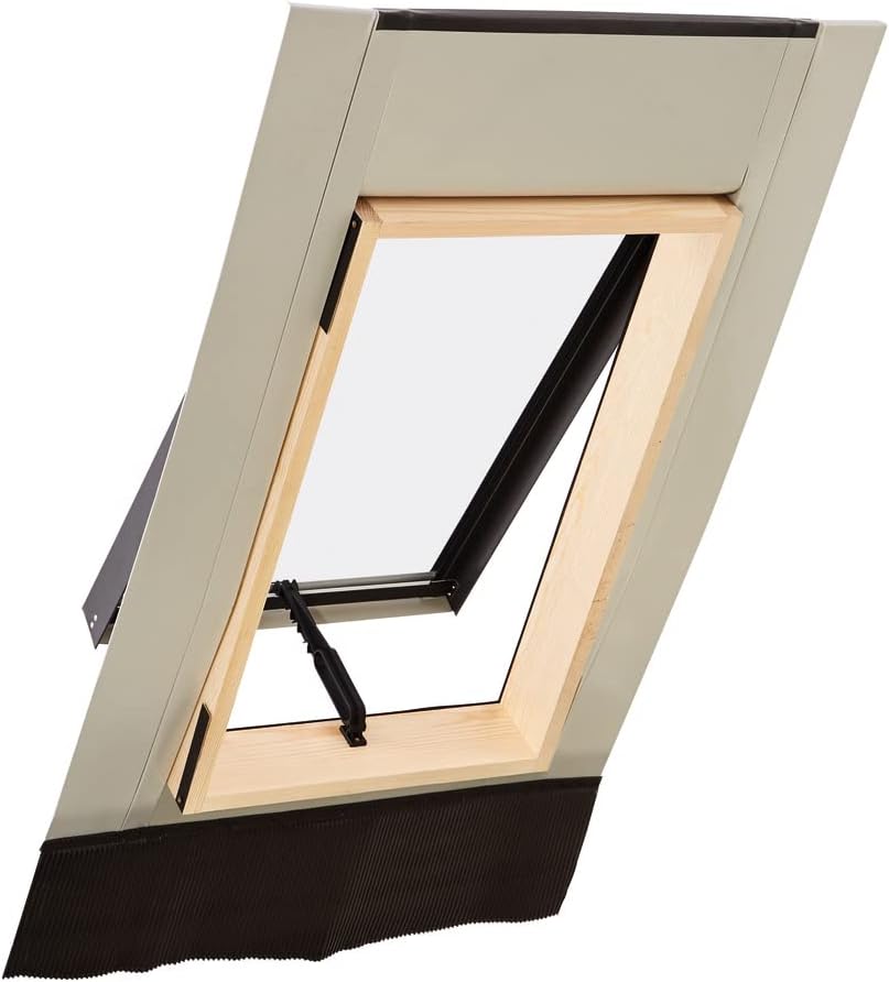 Roto 6-pans zolderraam 45x73cm geschikt voor pannendak - Afbeelding 3