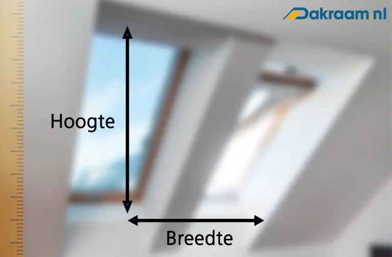 Welke dakraam afmetingen zijn er?